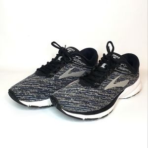 Brooks Launch 5 Black Ebony Trail Running Shoes Women's 7.5 B Medium 1202661B039